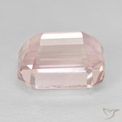 Kunzite Rosa chiaro naturale da 13.23 ct, Ottagonale / Taglio smeraldo, VS