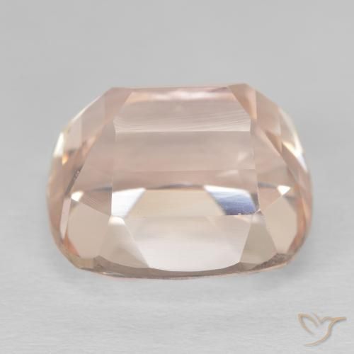 Kunzite Rosa chiaro naturale da 19.63 ct, Cuscino, VVS-VS