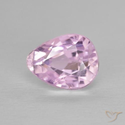 3.21ct Naturale Rosa medio Kunzite, Forma a pera, VS