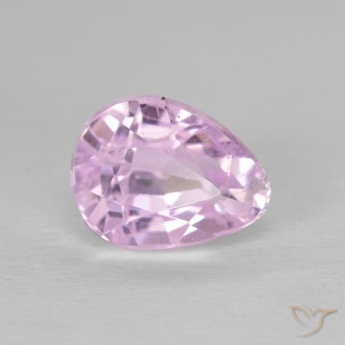 Kunzite Rosa medio naturale da 3.21 ct, Forma a pera, VS