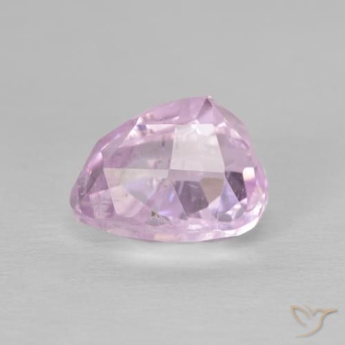 Kunzite Rosa medio naturale da 3.21 ct, Forma a pera, VS
