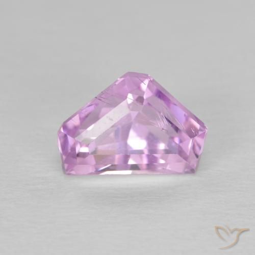 2.74ct Naturale Rosa viola reale molto chiaro Kunzite, Taglio a fantasia, VS