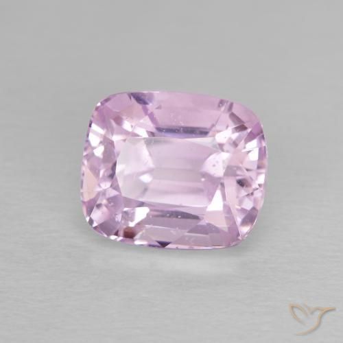 Kunzite Rosa porpora chiaro reale naturale da 4.80 ct, Cuscino, VS