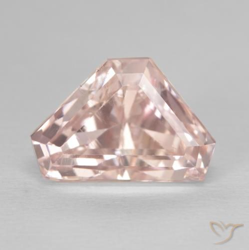 Kunzite Rosa Molto Chiaro naturale da 10.02 ct, Taglio a fantasia, VS