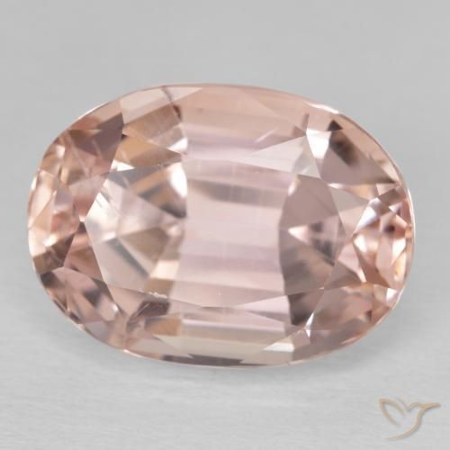 Kunzite Rosa medio naturale da 14.48 ct, Ovale, VS
