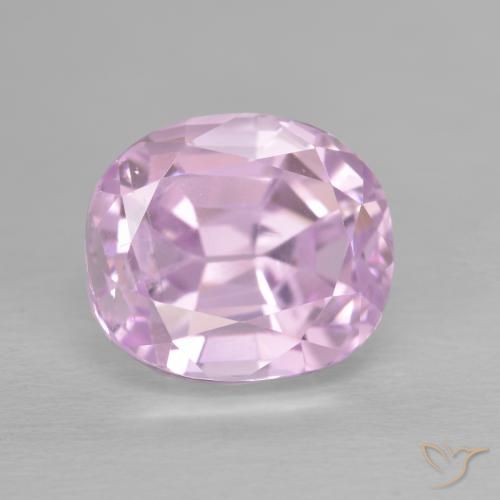 6.70ct Naturale Rosa Ciliegia Kunzite, Ovale, VS
