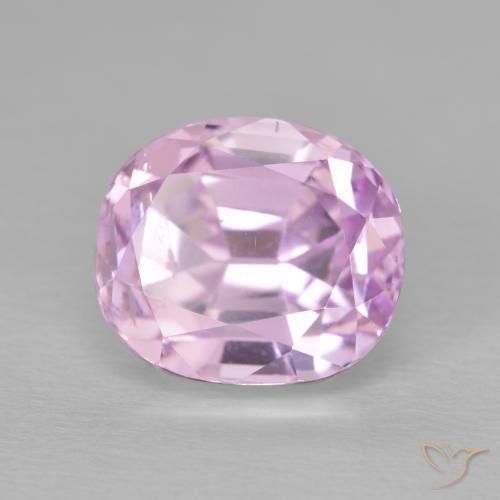 Kunzite Rosa Ciliegia naturale da 6.70 ct, Ovale, VS