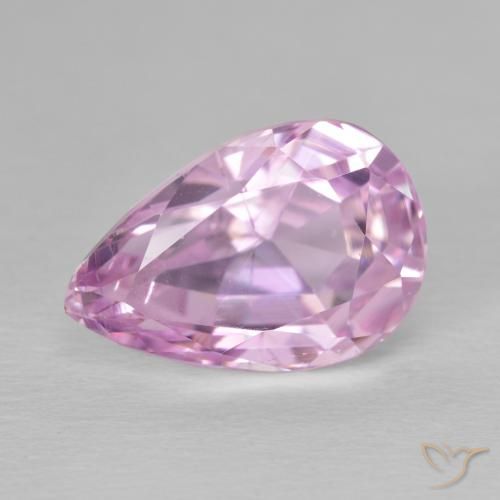 8.05ct Naturale Rosa medio Kunzite, Forma a pera, VS
