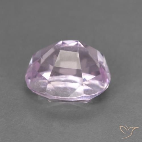 Kunzite Rosa Molto Chiaro naturale da 2.62 ct, Ovale, VVS-VS