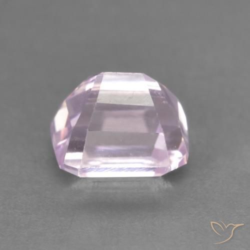 Kunzite Medium Light-Pink naturale da 1.63 ct, Ottagonale / Taglio smeraldo, VVS-VS
