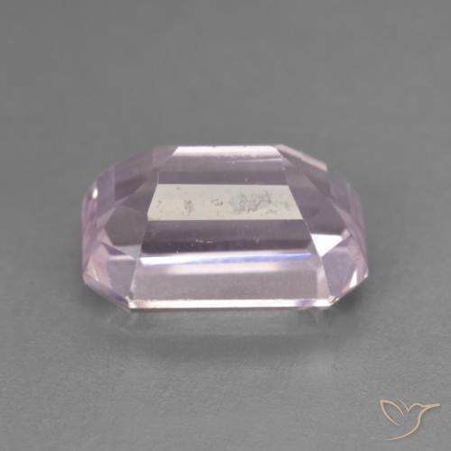 Kunzite Tono rosa molto chiaro naturale da 5.78 ct, Ottagonale / Taglio smeraldo, VVS-VS