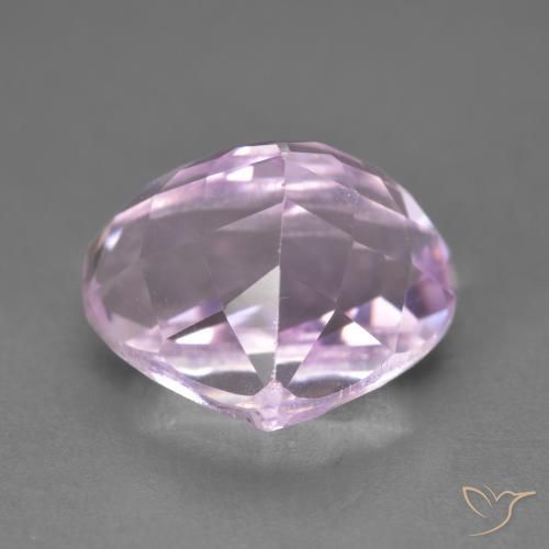 Kunzite Tono rosa ciliegia naturale da 9.37 ct, Forma a pera, VVS-VS