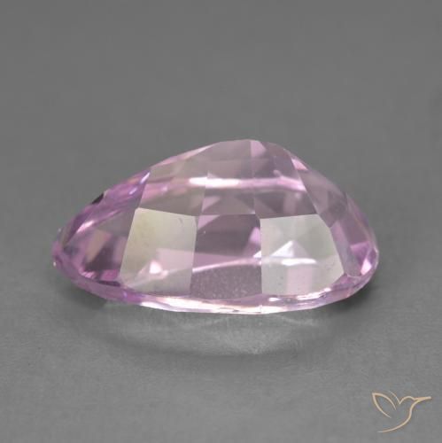 Kunzite Tono rosa ciliegia naturale da 7.90 ct, Forma a pera, VVS-VS