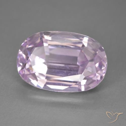 Kunzite Rosa viola naturale da 12.85 ct, Ovale, VS