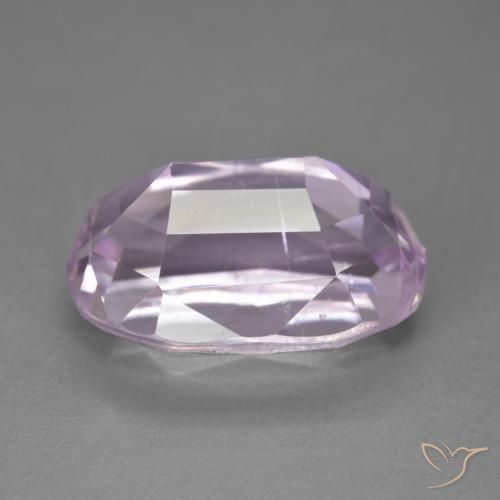 Kunzite Rosa viola naturale da 12.85 ct, Ovale, VS