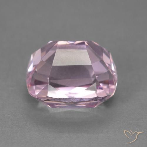 Kunzite Tono rosa ciliegia naturale da 5.03 ct, Cuscino, VVS