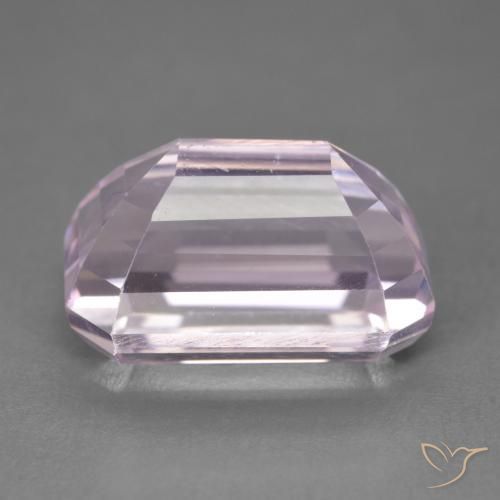 Kunzite Rosa Ciliegia naturale da 10.68 ct, Ottagonale / Taglio smeraldo, VVS