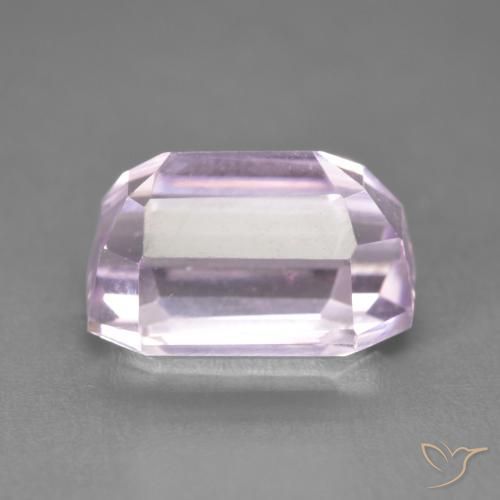 Kunzite Medium Light-Pink naturale da 7.61 ct, Ottagonale / Taglio smeraldo, VVS