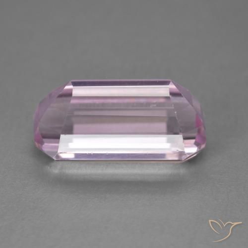 Kunzite Rosa medio naturale da 6.19 ct, Ottagonale / Taglio smeraldo, VVS