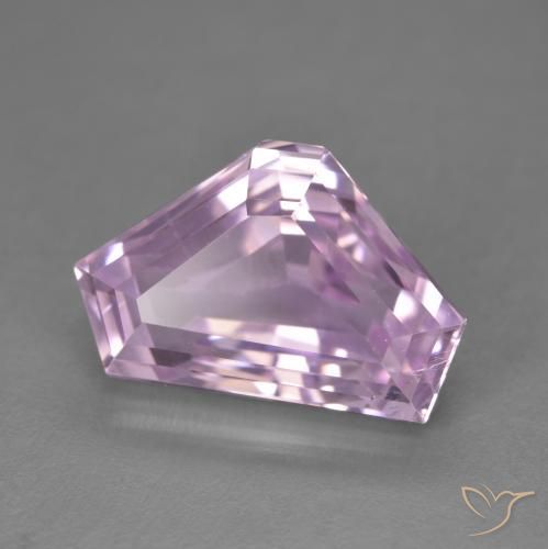 Kunzite Rosa porpora reale naturale da 8.14 ct, Taglio a fantasia, VS