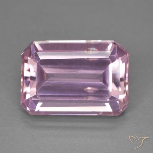 9.85ct Naturale Rosa medio Kunzite, Taglio smeraldo, VS