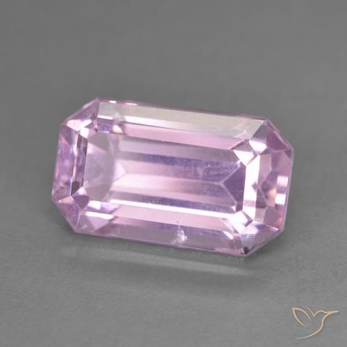 Kunzite Rosa medio naturale da 6.54 ct, Ottagonale / Taglio smeraldo, VS