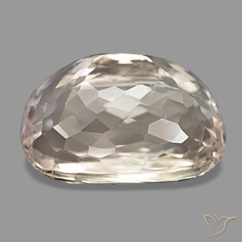 Kunzite naturale rosa da 43,49 ct, taglio a cuscino, VS