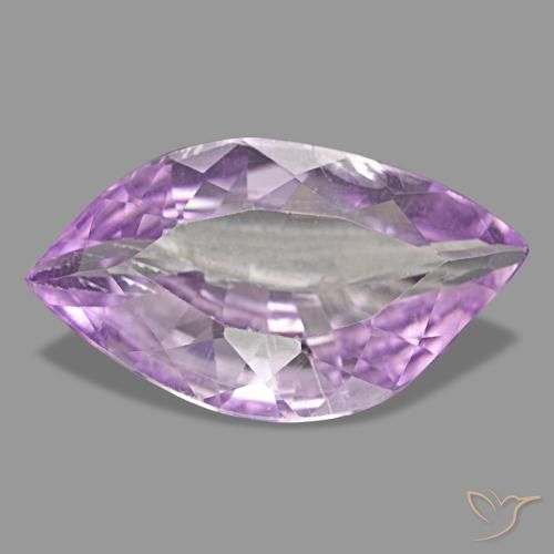 Kunzite naturale viola da 7,54 ct, forma fantasia, VS-SI