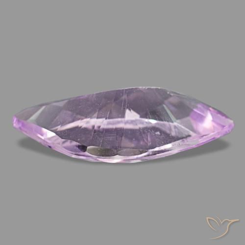 Kunzite naturale viola da 7,54 ct, forma fantasia, VS-SI