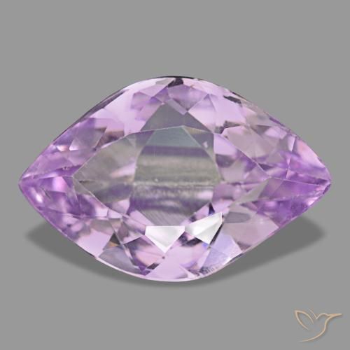 Kunzite naturale viola da 6,92 ct, marchesa, VS