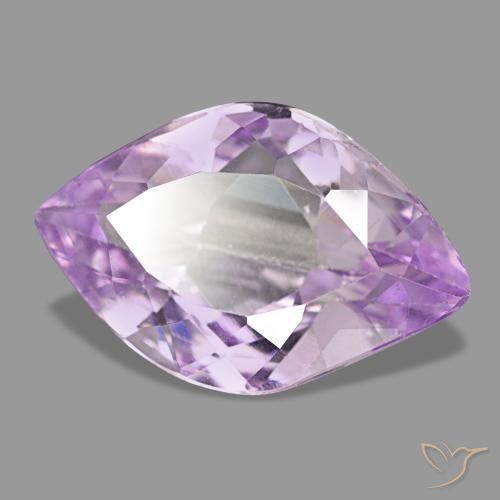Kunzite naturale viola da 6,92 ct, marchesa, VS