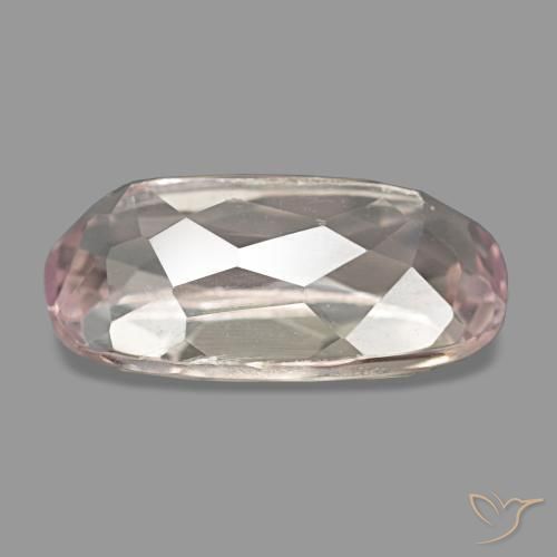 Kunzite naturale rosa da 4,37 ct, taglio ovale, VS