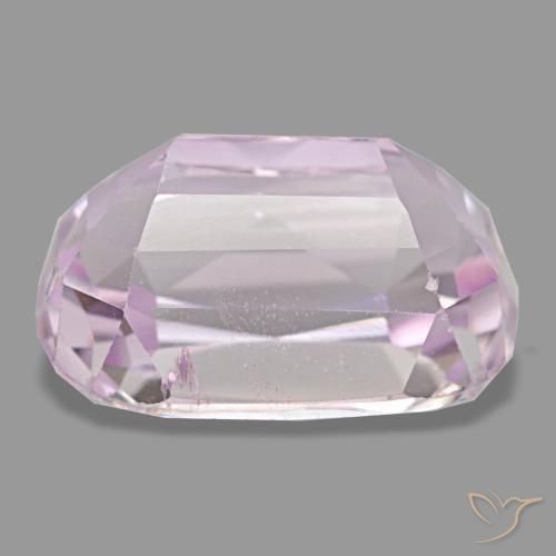 Kunzite naturale rosa da 2,59 ct, taglio a cuscino, VS