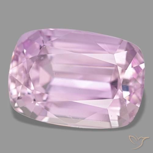 Kunzite naturale rosa da 22,07 ct, taglio a cuscino, VS