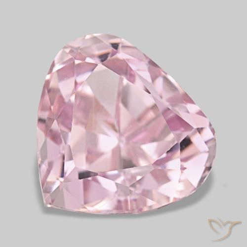 Kunzite naturale rosa da 13,91 ct, taglio a pera, VS