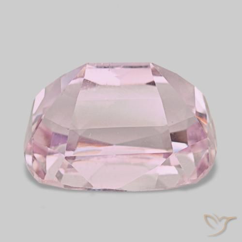 Kunzite naturale rosa da 19,31 ct, taglio a cuscino, VS
