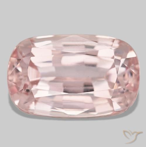 Kunzite naturale rosa da 16,22 ct, taglio a cuscino, VVS-VS