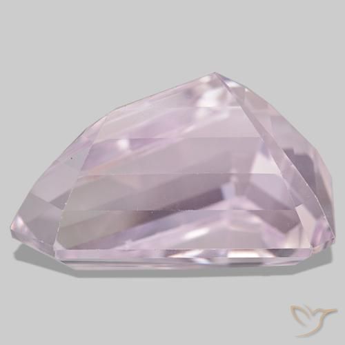 Kunzite naturale rosa da 52,79 ct, forma fantasia, VS