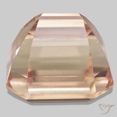 Kunzite naturale rosa da 77,76 ct, taglio smeraldo, VS