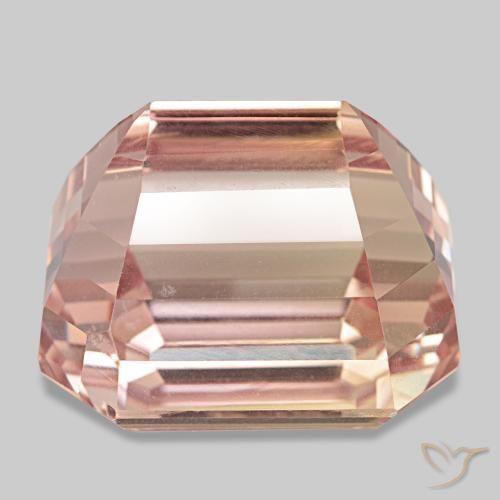 Kunzite naturale rosa da 145,50 ct, taglio smeraldo, VVS