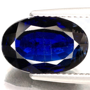 Cianite Blu naturale da 5.74 ct, Taglio ovale, VS-SI