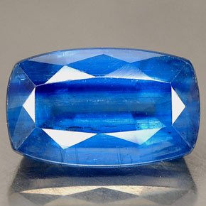 Cianite naturale blu da 2,86 ct, taglio a cuscino, SI