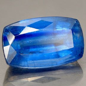 Cianite naturale blu da 2,86 ct, taglio a cuscino, SI