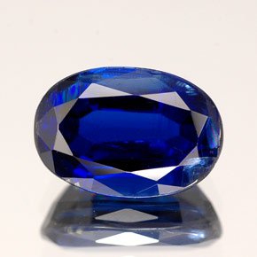 Cianite naturale blu da 3,53 ct, taglio ovale, SI
