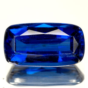 Cianite naturale blu da 2,41 ct, taglio a cuscino, SI