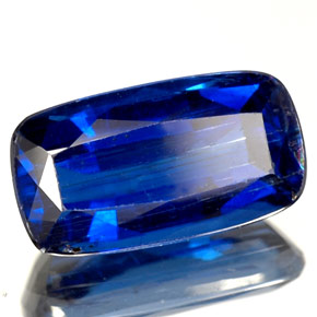 Cianite naturale blu da 2,41 ct, taglio a cuscino, SI