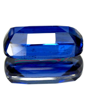 Cianite naturale blu da 2,41 ct, taglio a cuscino, SI
