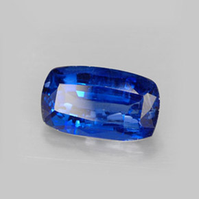 Cianite naturale blu da 3,55 ct, taglio a cuscino, SI
