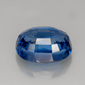 Cianite naturale blu da 4,92 ct, taglio ovale, VS