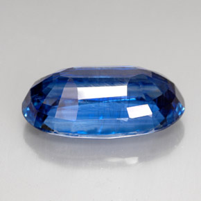 Cianite naturale blu da 17,01 ct, taglio ovale, VS-SI
